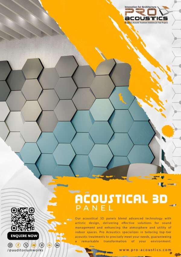 3D Acoustical Panel