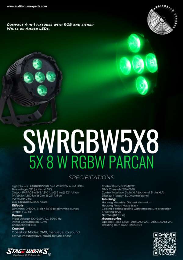 SW Act PAR 200W RGBAL