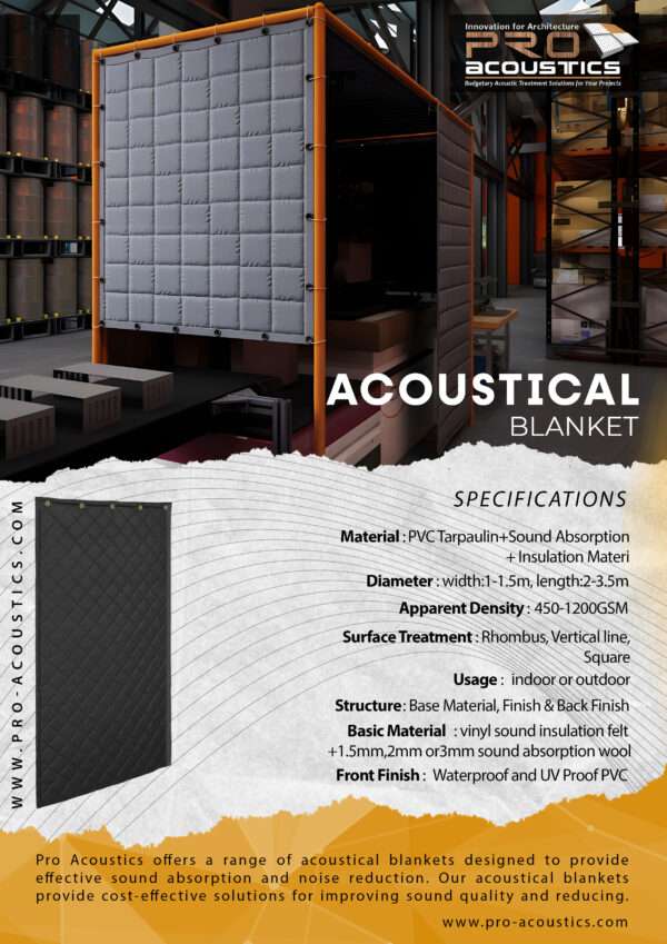 Acoustical Blanket