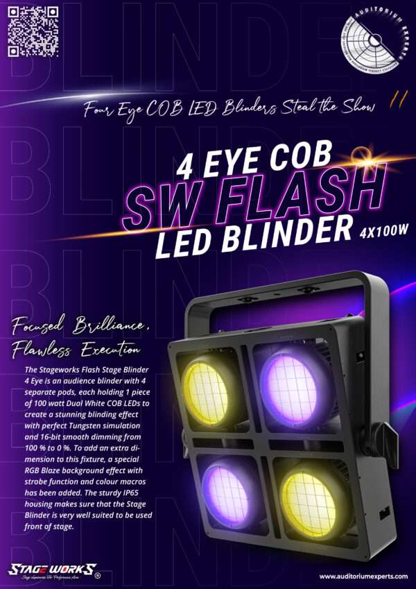 4 Eye COB LED Blinder