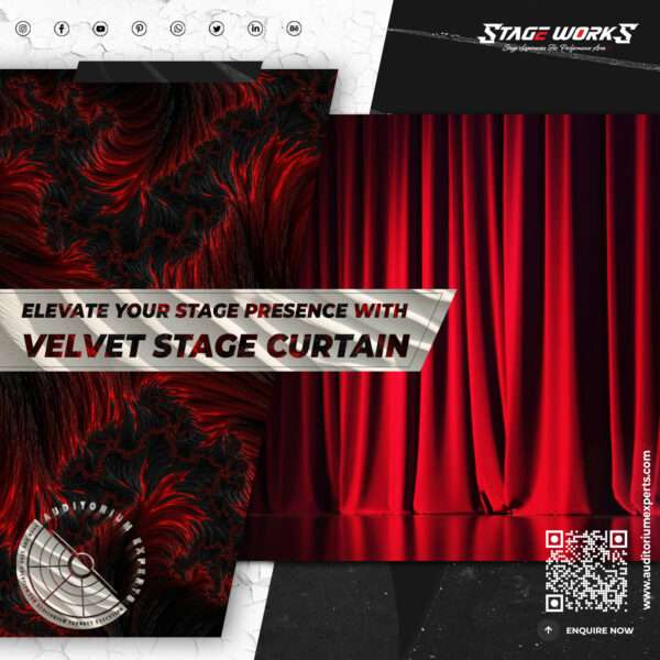 Auditorium Velvet Curtain