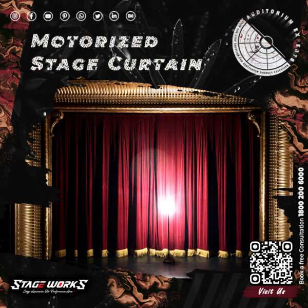 Motorized Stage Curtian