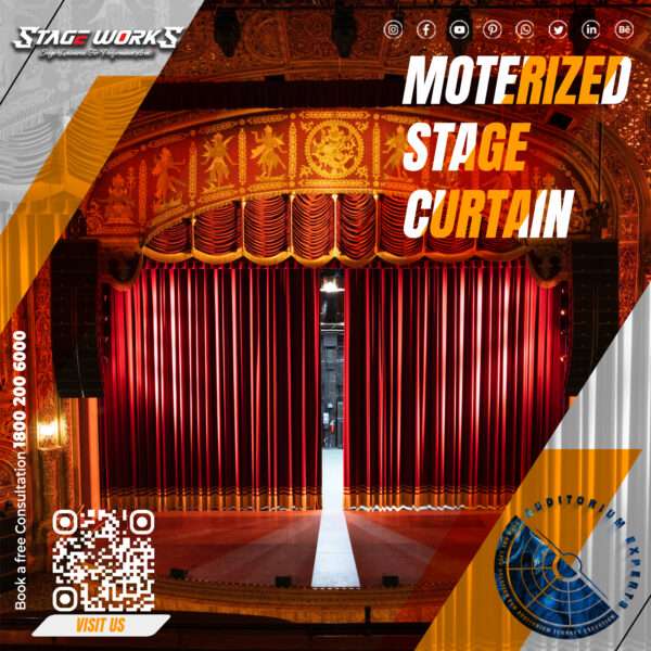 Motorized Stage Curtian