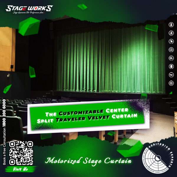 Motorized Stage Curtian