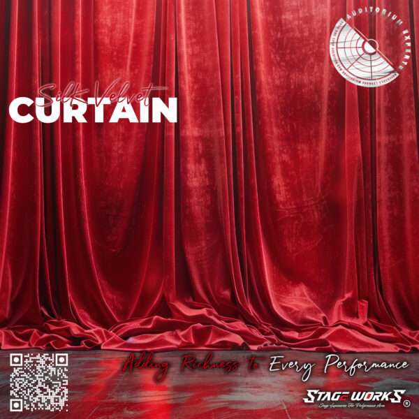 Auditorium Velvet Curtain