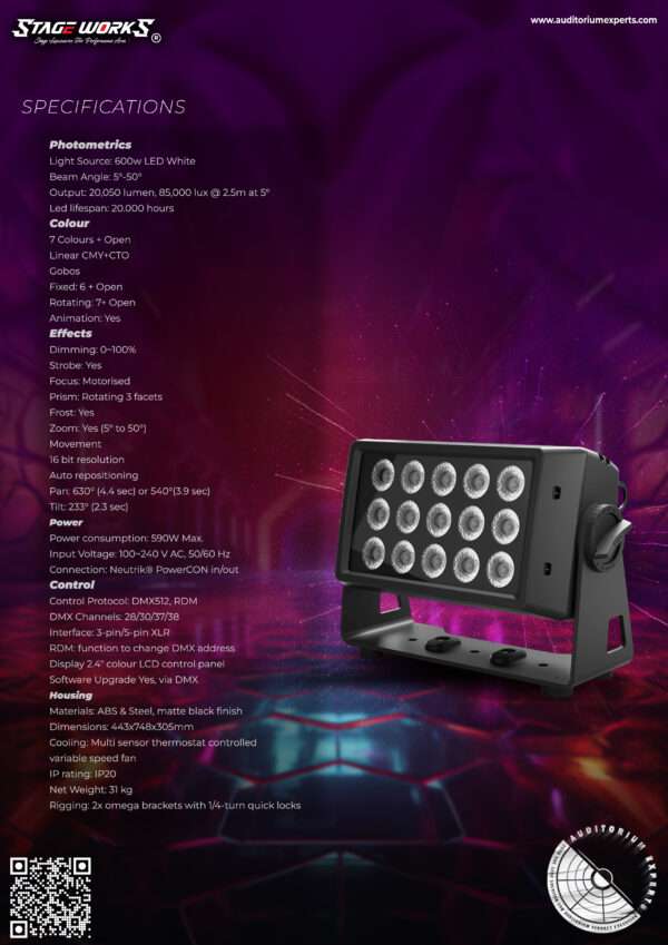 Vortex Strobe Light