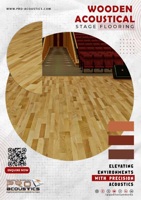 Teak Wood Stage Flooring