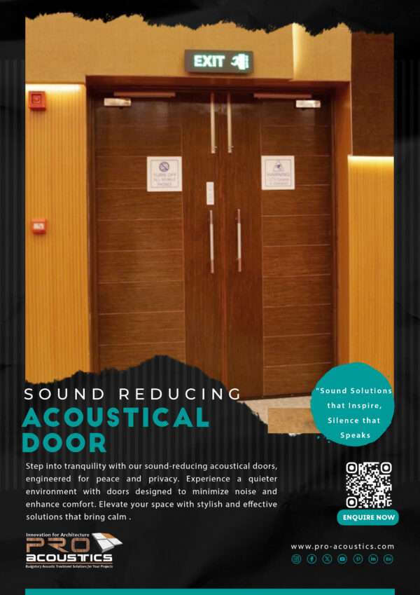 Acoustical Doors