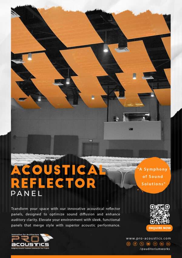 Acoustical Reflector Panel