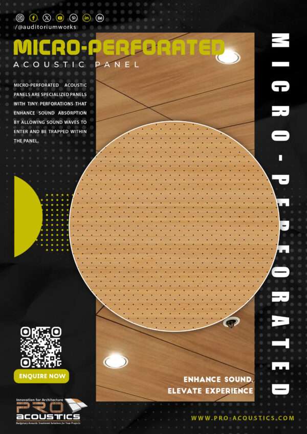 Micro Perforated Acoustic Panel