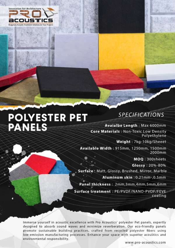 Polyester PET Panels