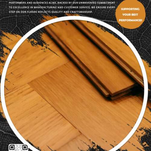 Teak Wood Stage Flooring