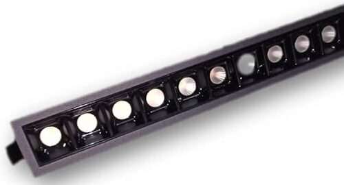 Stage Works 12*40W 2in1 Beam LED Moving Bar Light with LED Pixel Circle Base