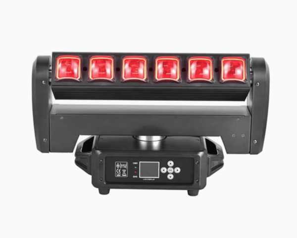 Stage Works 6x40W Double Sides Zoom LED Pixel Moving Light