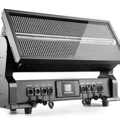 Stage Works 96+32 Aurora Strobe with 864pcs 5050 Tri-Color LED + 256pcs White LED (Plastic Case)