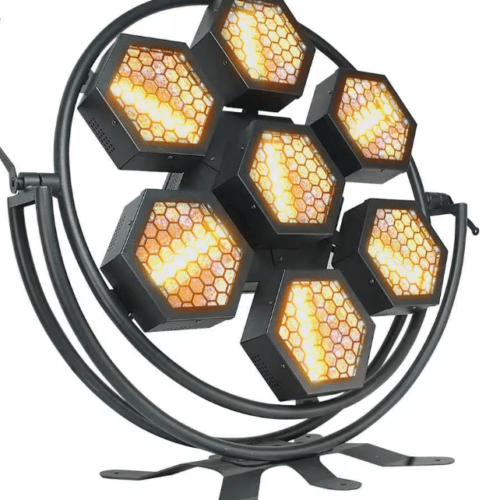 Stage Works 7*50W LED Retro Light with RGB